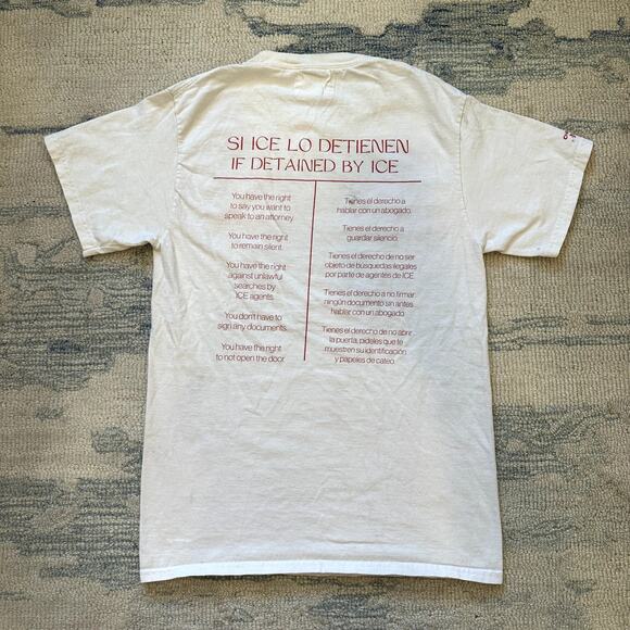 Chroma x AWAKE NY Protect People Not Borders Tee Size Small - Picture 3 of 6